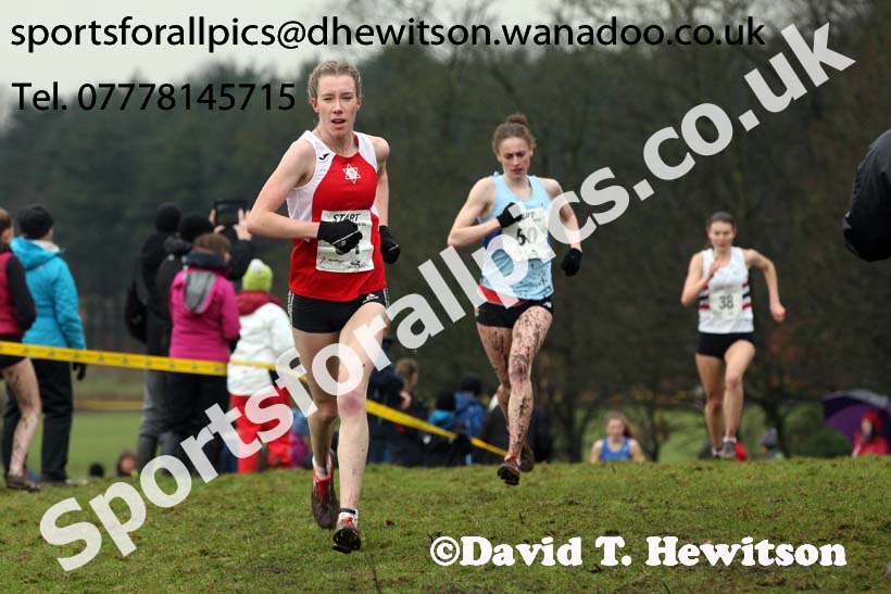 Womens under-20a  Northern Cross Country, Knowsley Safari Park. Photo: David T. Hewitson/Sports for All Pics
